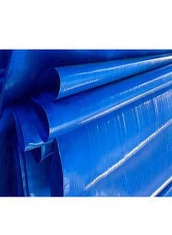 PlantaZee 10X12 FT. Plastic Film Tripal/Tarpaulin/90 GSM Tirpal (10X12FT.) || Extra Strong, UV Resistant, 100% Waterproof Virgin (Blue) - Image 1